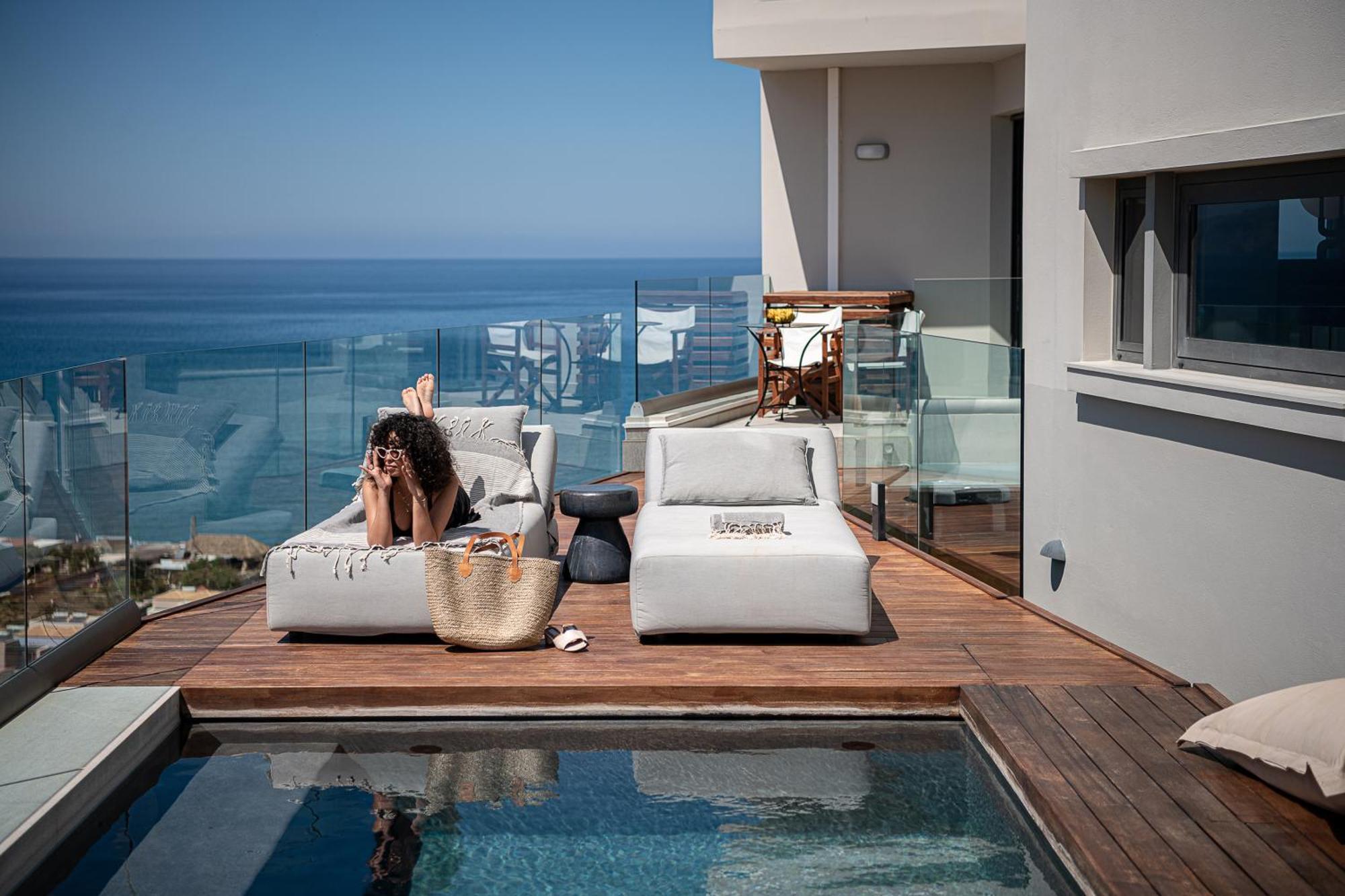 Alectrona Living Crete, Rocsea Luxury Apartment Platanias  Luaran gambar